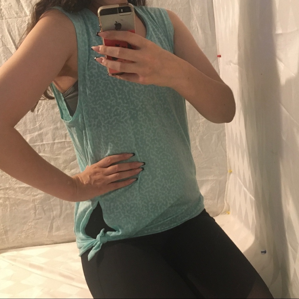 Nike cheetah print muscle tank